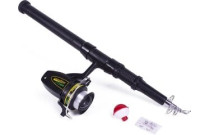 Makšķeres, spiningi, makšķeru turētāji un statīvi