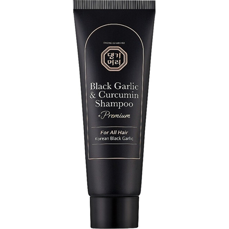 Atjaunojošs šampūns vājiem matiem Daeng Gi Meo Ri Black Garlic And Curcumin Shampoo, 50 ml