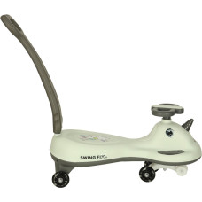 LED Swing FIX S1 gravitācijas skrejritenis ar rokturi pelēks max 65kg