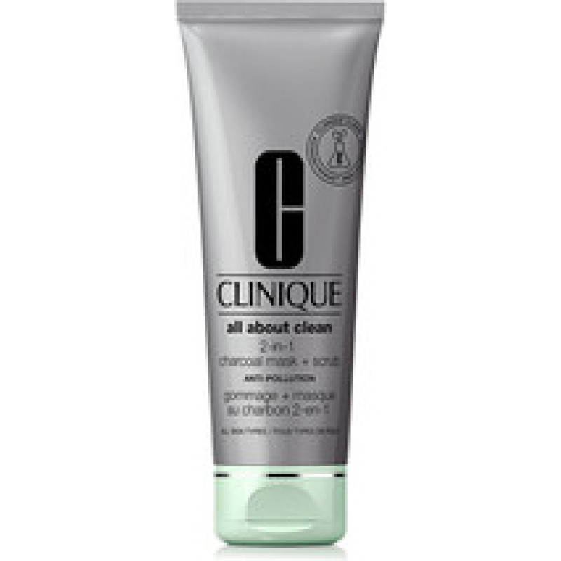 Clinique All About Clean 2-in-1 Charcoal Mask + Scrub
