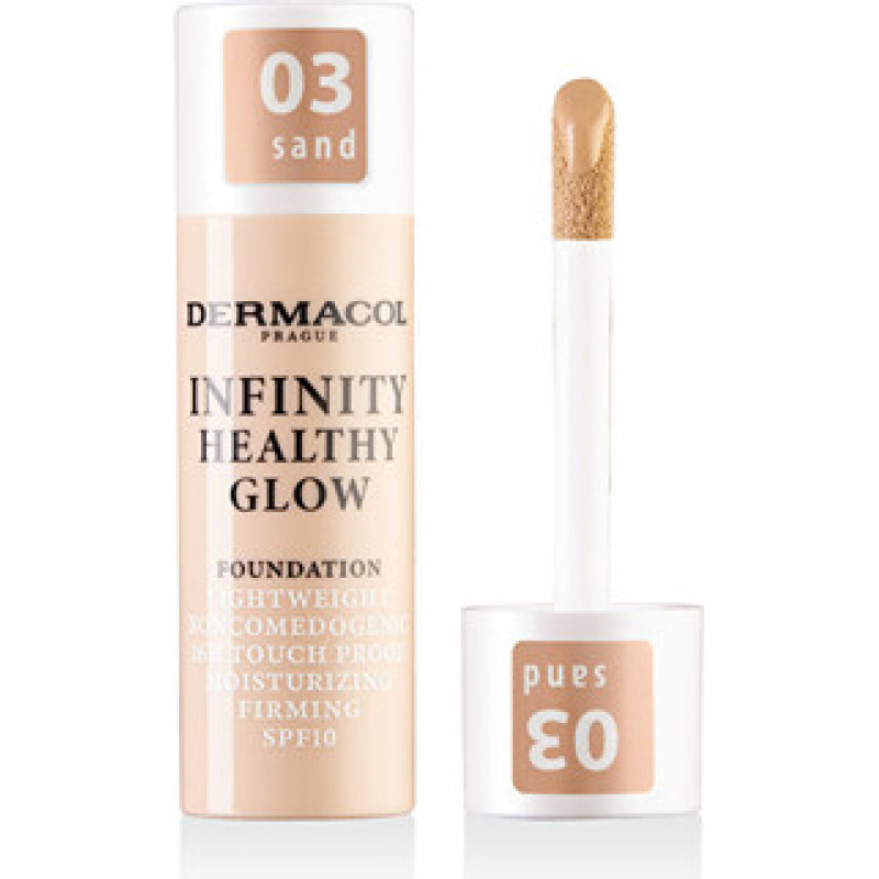 Dermacol Infinity Healthy Glow Foundation - Lehk&yacute; rozjasňuj&iacute;c&iacute; make-up 20 g