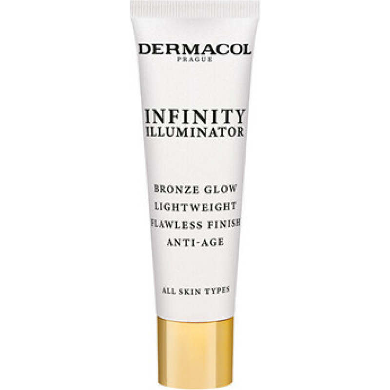 Dermacol Infinity Illuminator - Rozjasňuj&iacute;c&iacute; podkladov&aacute; b&aacute;ze a s&eacute;rum 2v1