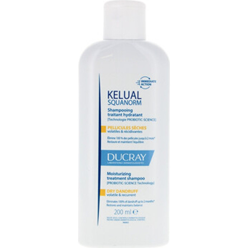 Ducray Kelual Squanorm Moisturizing Treatment Shampoo - Hydratačn&iacute; &scaron;ampon proti such&yacute;m lupům