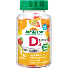Vitamin D3 1000 IU 60 jelly lozenges