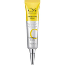 Missha Anti-Age Vita C Plus Eraser Toning Cream - Rozjasňuj&iacute;c&iacute; pleťov&yacute; kr&eacute;m