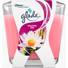 Glade Relaxing Zen Candle ( Japonsk&aacute; Zahrada ) - Vonn&aacute; sv&iacute;čka