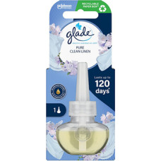 Glade Pure Clean Linen - N&aacute;plň do elektrick&eacute;ho osvěžovače vzduchu