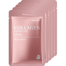 Intensīvi reģenerējoša maska sejai ar kolagēnu un peptīdiem COLLAGEN with PEPTIDE 5 gab.