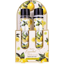 Accentra Lemon & Bergamot Essential Botanicals Body Care Set - D&aacute;rkov&aacute; sada ve zkumavk&aacute;ch