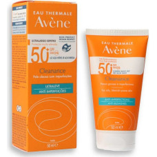 Saules aizsargājošs krēms Avene Cleanance SPF 50, 50 ml