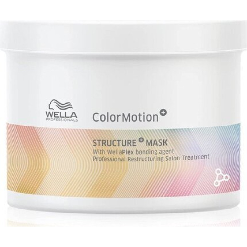 Maska krāsotiem matiem Wella Color Motion Structure+ Mask, 500 ml