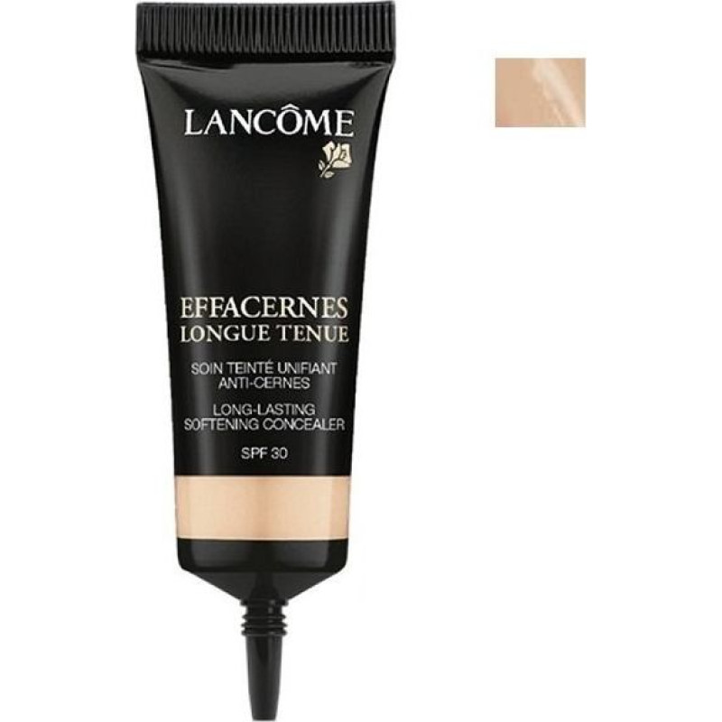 Ilgnoturīgs krēmveida korektors tumšiem lokiem zem acīm Lancome Effacernes Longue Tenue SPF30 15 ml, 15 Beige Naturel