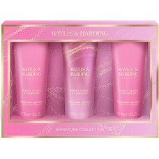 Baylis & Harding Jojoba, Vanilla & Almond Oil Trio - D&aacute;rkov&aacute; sada kr&eacute;mů na ruce ( 3 ks )