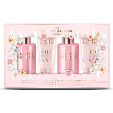 Grace Cole Wild Peony Gift Set ( Pivoňka, Broskev & Malina ) - D&aacute;rkov&aacute; sada p&eacute;če o tělo ( 4 ks )