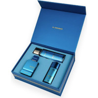 Al Haramain Amber Oud Aqua Dubai D&aacute;rkov&aacute; sada Extrait de Parfum 75 ml, Extrait de Parfum 30 ml a tělov&yacute; z&aacute;voj 250 ml