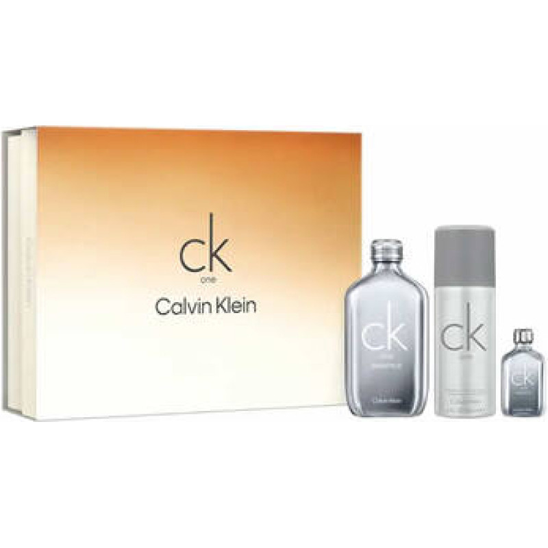 Calvin Klein CK One Essence Parfum D&aacute;rkov&aacute; sada 100 ml, miniaturka 10 ml a deospray 150 ml