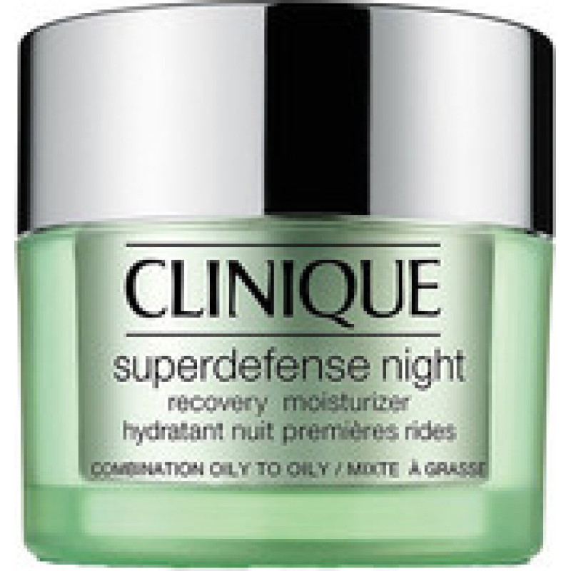 Clinique Superdefense Night Recovery Moisturizer Combination To Oily Skin
