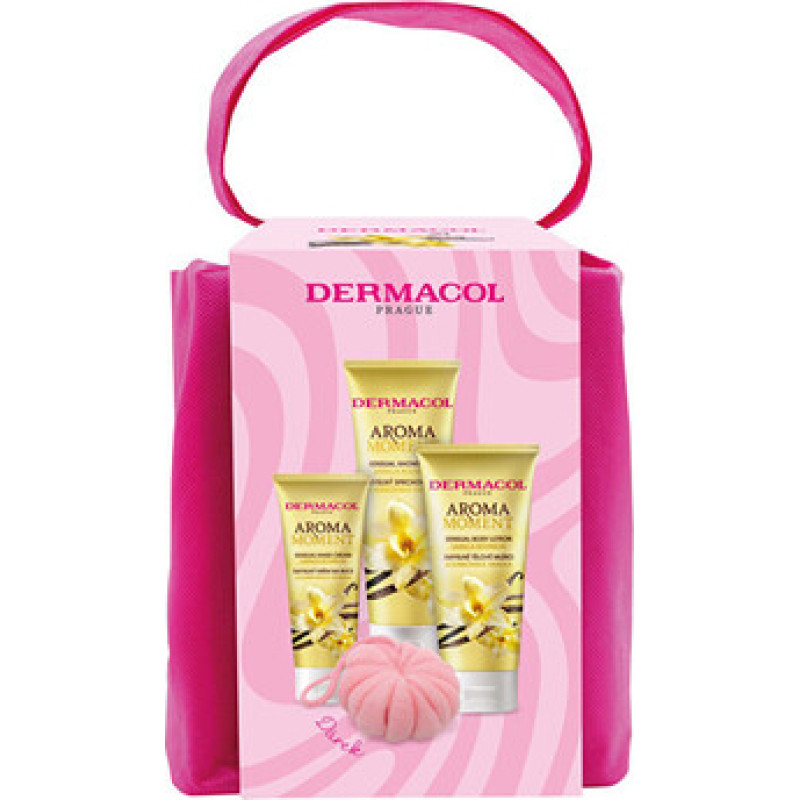 Dermacol Aroma Moment Body Care Set ( Bourbonsk&aacute; vanilka ) - D&aacute;rkov&aacute; sada