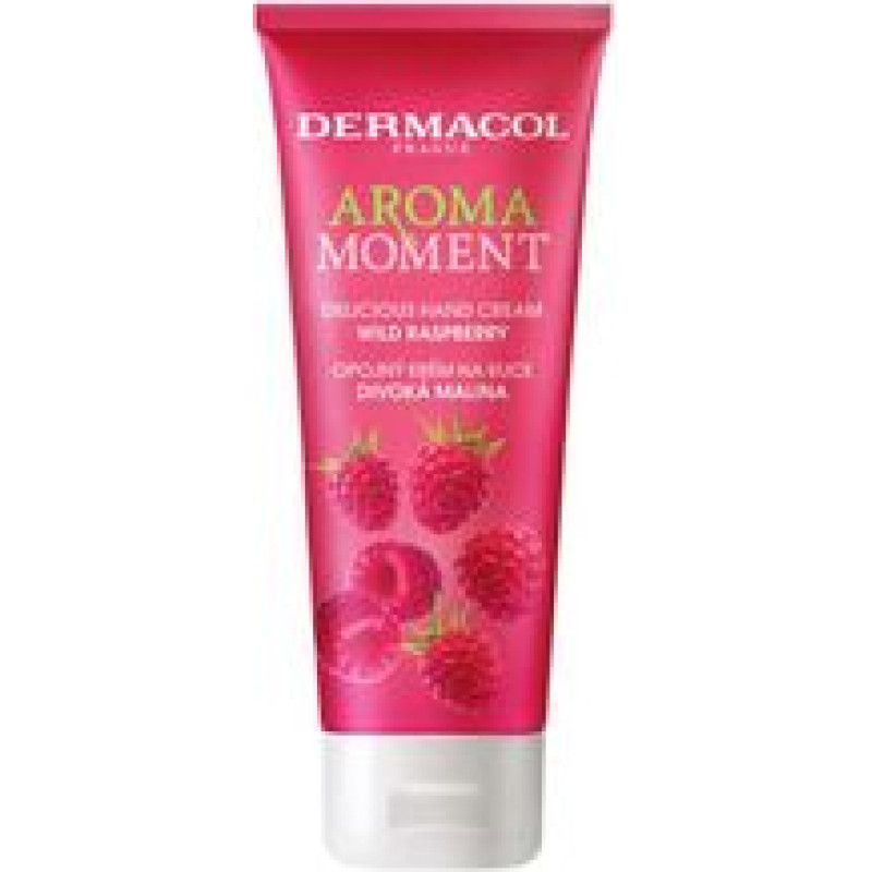 Dermacol Aroma Moment Wild Raspberry - Kr&eacute;m na ruce s vůn&iacute; malin