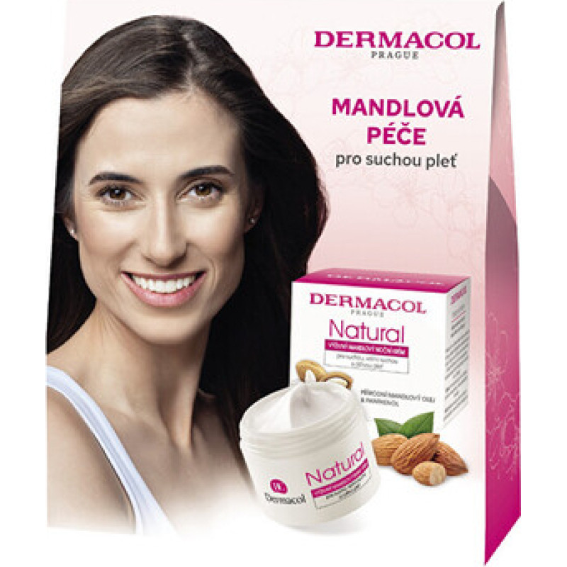 Dermacol Natural Gift Box - D&aacute;rkov&aacute; sada p&eacute;če pro suchou pleť
