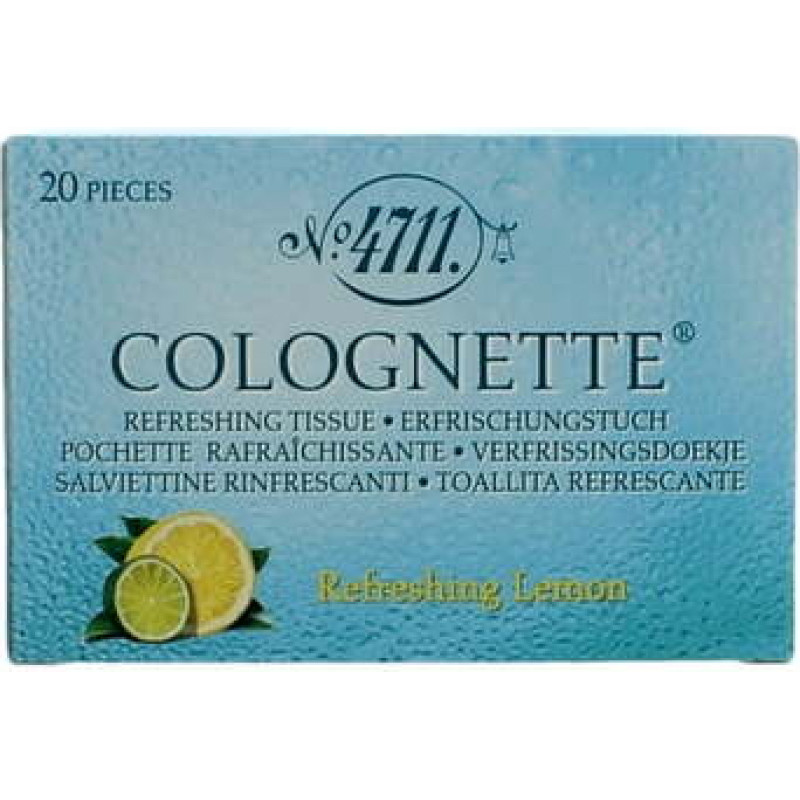 4711 Refreshing Lemon Tissues Vlhčen&eacute; ubrousky