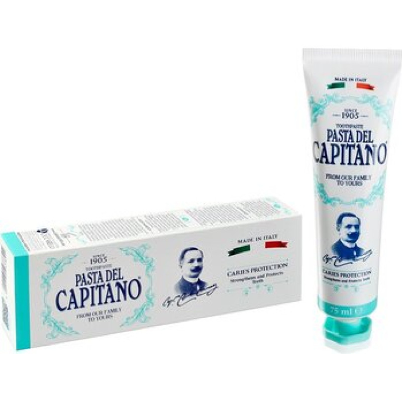Pasta Del Capitano 1905 Caries Protection Toothpaste - Zubn&iacute; pasta pro ochranu proti plaku a zubn&iacute;mu kazu