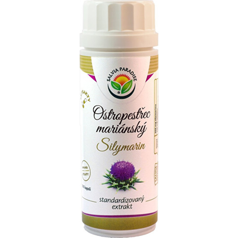 Milk thistle - silymarin extract 100 capsules