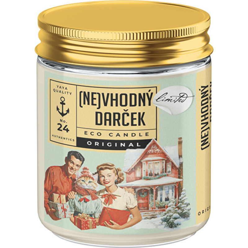 (NE)vhodný dárek - limitovaná eko sójová svíčka 250 ml