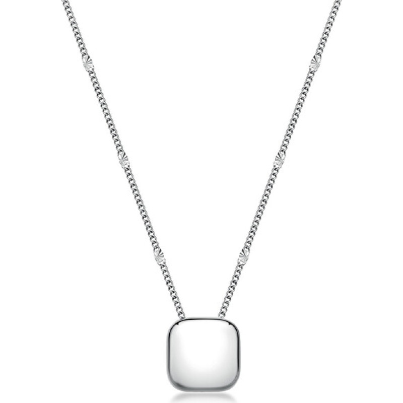 Minimalist steel necklace for women Muse BUE01