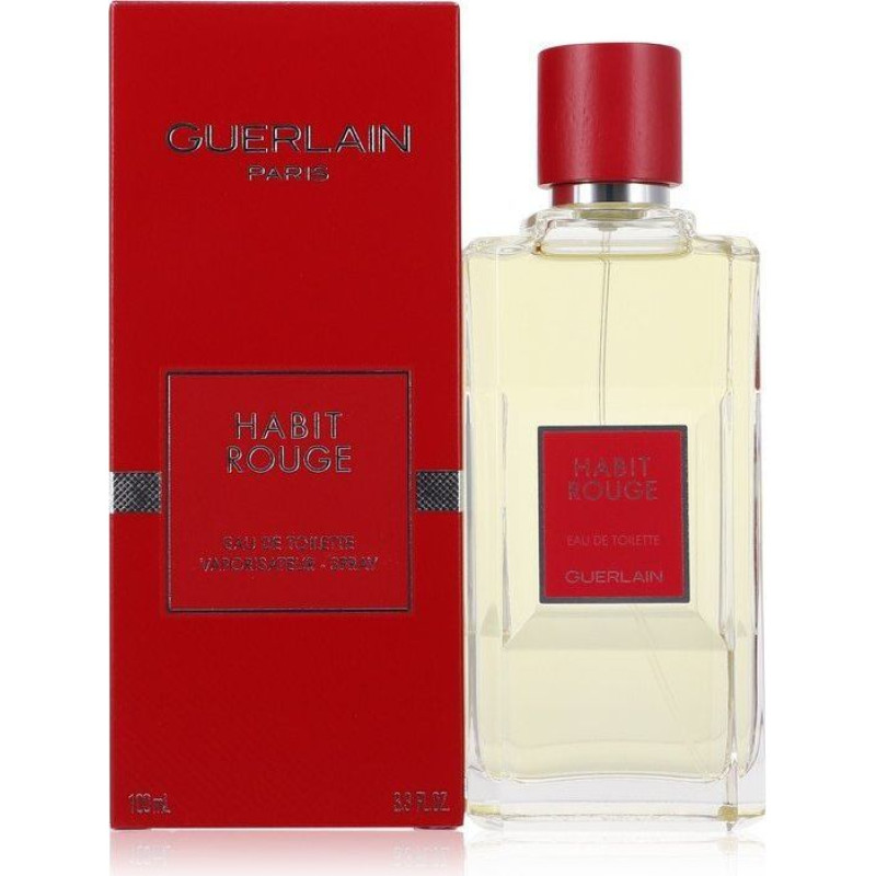 Tualetes ūdens vīriešiem Guerlain Habit Rouge, EDT, 100 ml