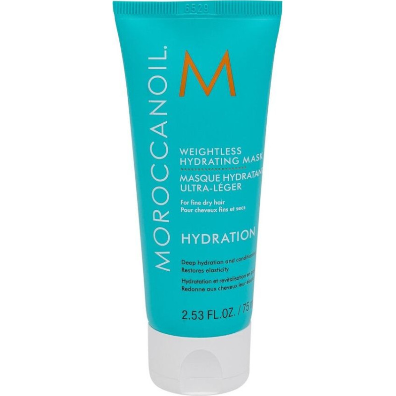 Mitrinoša matu maska Moroccanoil Weightless 75 ml