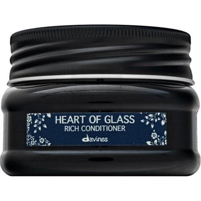 Davines Heart Of Glass Rich Conditioner stiprinošs kondicionieris blondiem matiem 90 ml