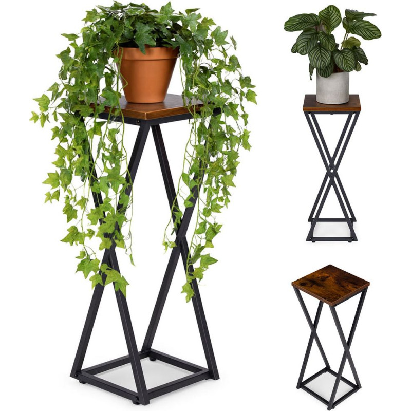 Modernhome Standing Plant Stand for Flowers Decorations Geometric Loft ModernHome