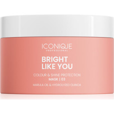 Iconique Professional Bright Like You Mask - Obnovuj&iacute;c&iacute; a ochrann&aacute; maska pro barven&eacute; vlasy