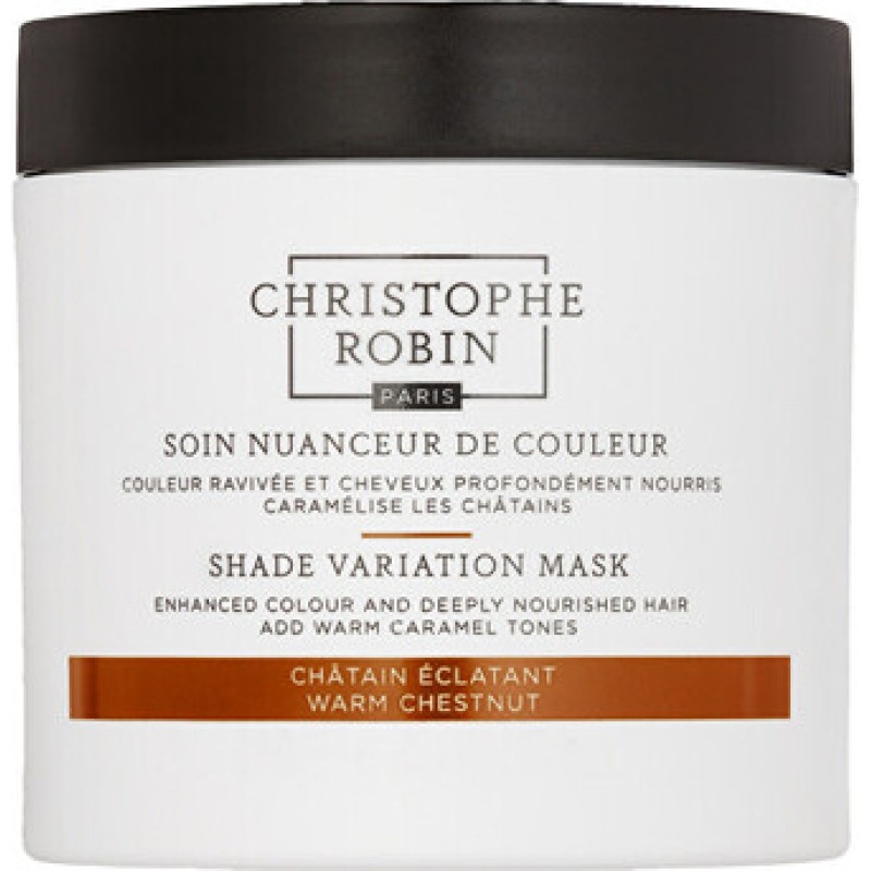Christophe Robin Shade variation Mask Warm Chestnut - T&oacute;novac&iacute; maska na vlasy