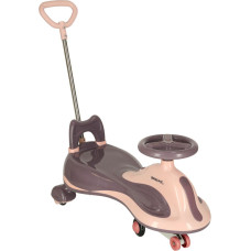 LED Swing FIX S2 gravitācijas skrejritenis ar rokturi purpursarkans max 100kg