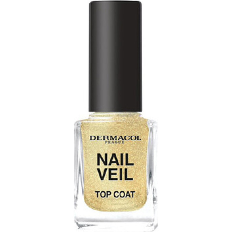 Dermacol Sparkling Nail Veil Top Coat - Lak na nehty 11 ml