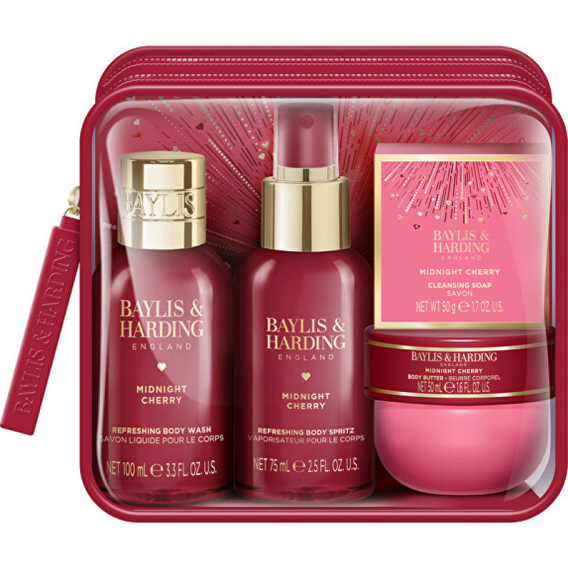Midnight Cherry Gift Set 4 pcs