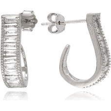 Matching silver dangle earrings E0002592