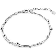 Triple silver bracelet for women Hadek AJNR0023