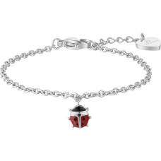 Girls' steel bracelet Ladybug for luck JB103
