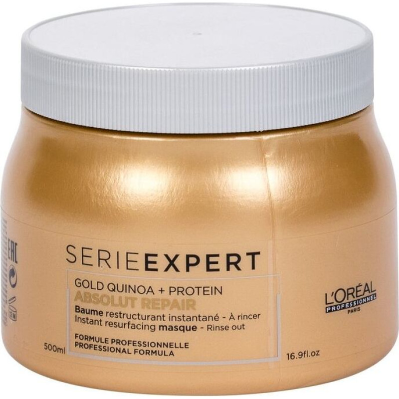 Reģenerējoša matu maska L'Oreal Professionnel Serie Expert Absolut Repair Gold Quinoa + Protein 500 ml