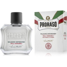 PRORASO Nomierinošs pēc skūšanās balzams jutīgai ādai, baltā līnija, 100ml