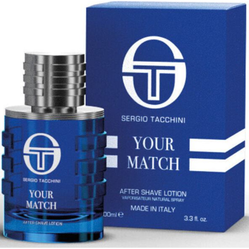 Tualetes ūdens Sergio Tacchini Jūsu atbilstība EDT vīriešiem, 100 ml