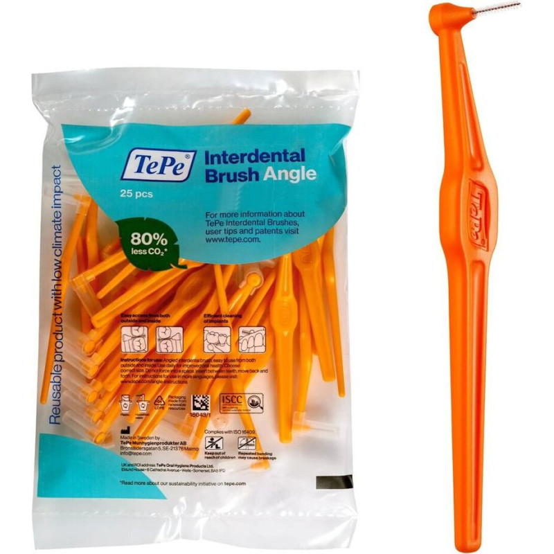 Tepe Angle starpzobu birstes 0.45mm, 25gab.