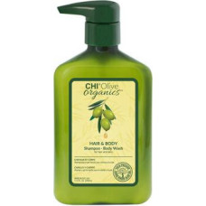 Šampūns un ķermeņa mazgāšanas līdzeklis CHI Olive Organics Hair & Body Shampoo 340 ml