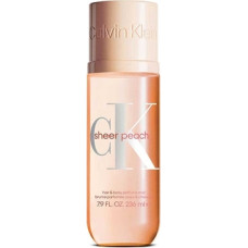 Calvin Klein Sheer Peach Parf&eacute;mov&aacute; mlha na tělo a vlasy