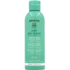 Apivita Just Bee Clear Pore Minimizing Purifying Lotion - Pleťov&aacute; voda na roz&scaron;&iacute;řen&eacute; p&oacute;ry a čern&eacute; tečky