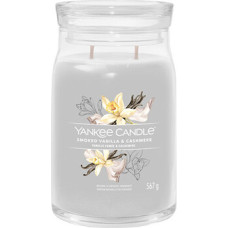 Yankee Candle Smoked Vanilla & Cashmere Signature Candle (smoked vanilla and cashmere)