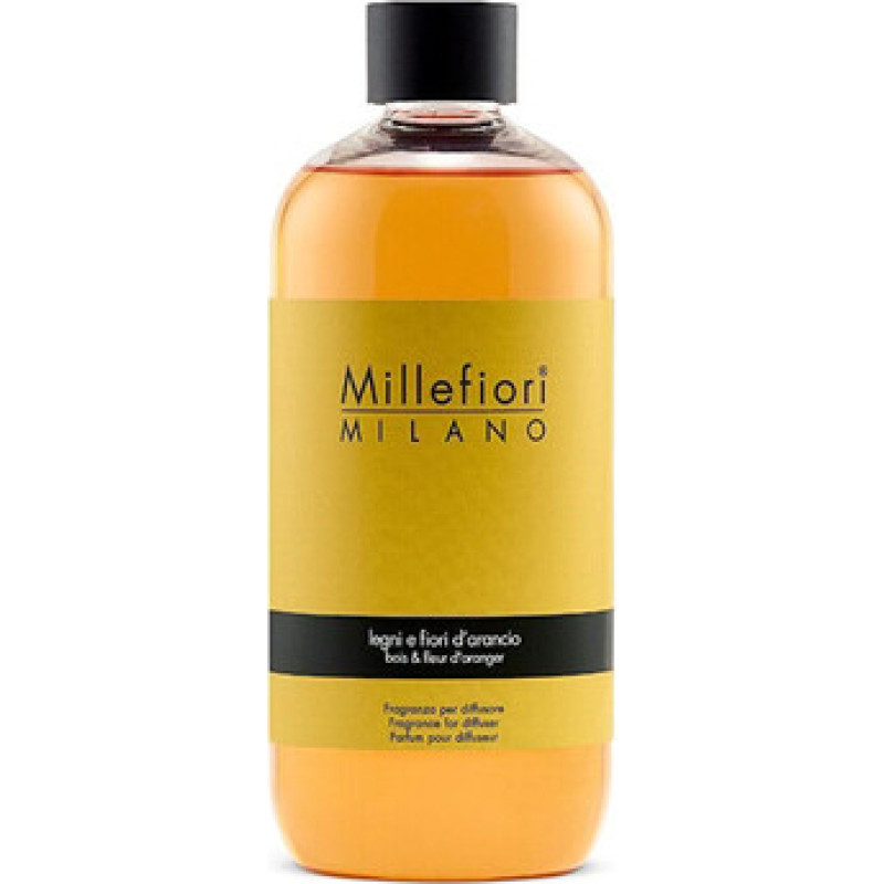 Millefiori Natural Bois & Fleur d&acute;Oranger Refill - N&aacute;hradn&iacute; n&aacute;plň do aroma difuz&eacute;ru